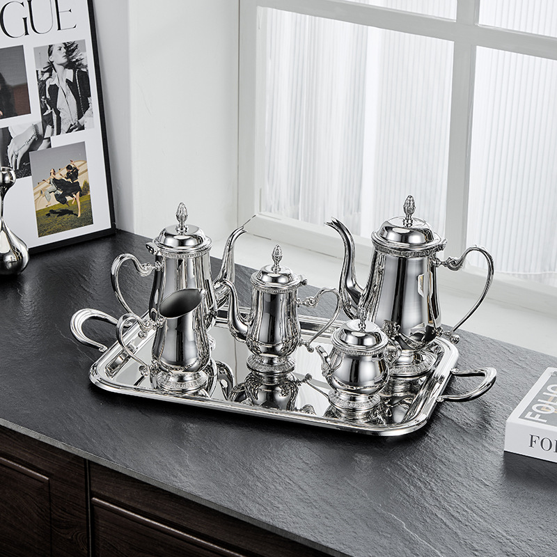 Coffee Tea With Milk - Nordic Stainless Steel Afternoon Tea Coffee