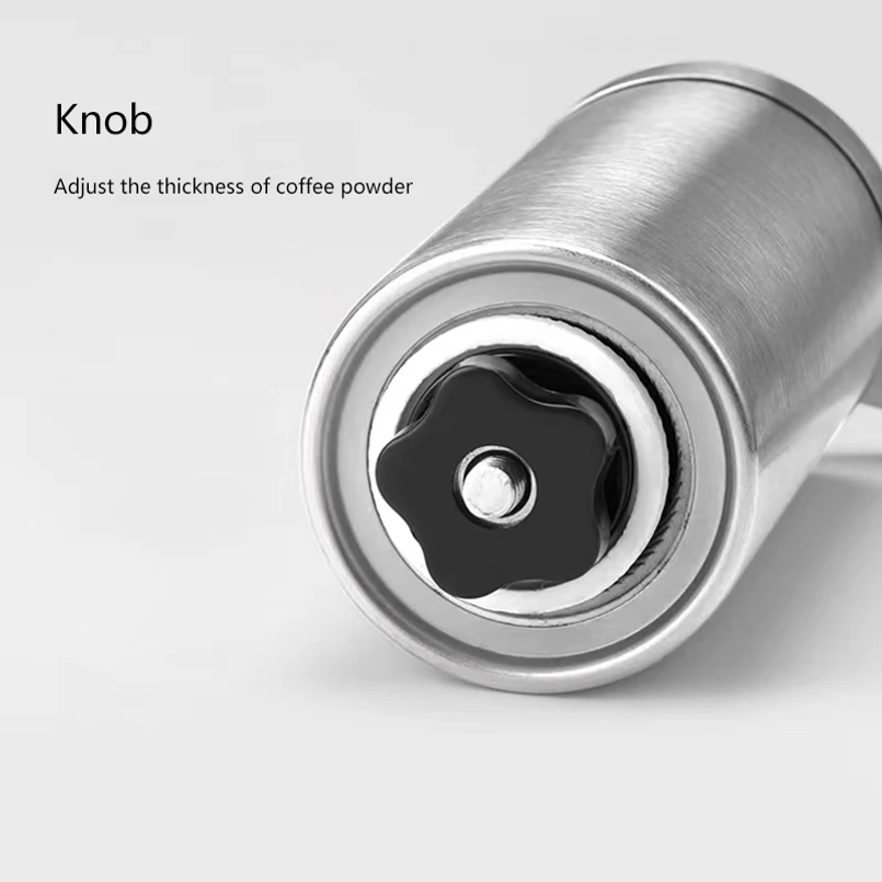 Stainless Home Portable Manual - Burr Hand Grinder recension och pris