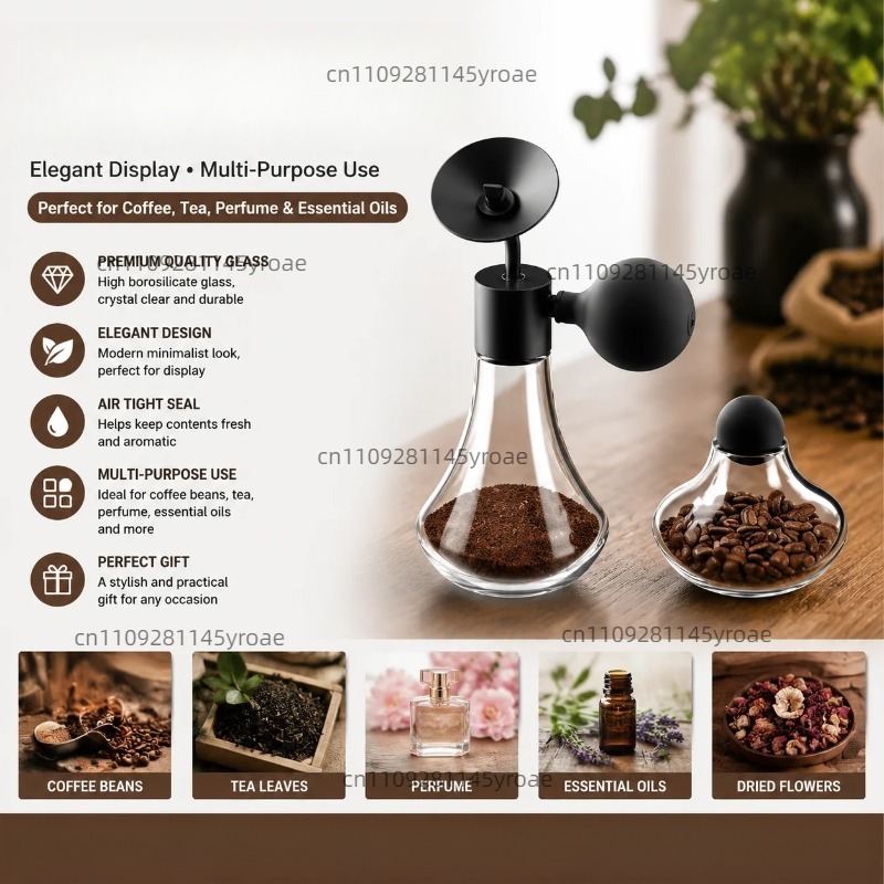 Glass Aroma Sample Bottle Coff - Coffee Tea & Espresso Appliances recension och pris