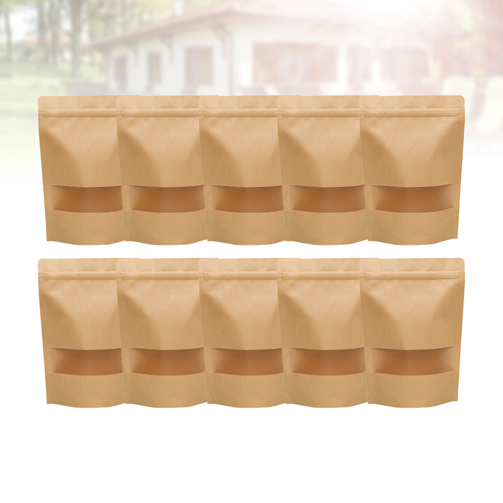 50Pcs Eco Friendly Kraft Paper - Coffee Tea & Espresso Appliances recension och pris