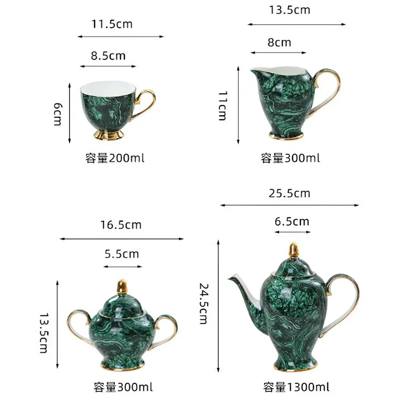 Bone China Teapot Drinkware Gr - Coffee Tea Sugar recension och pris