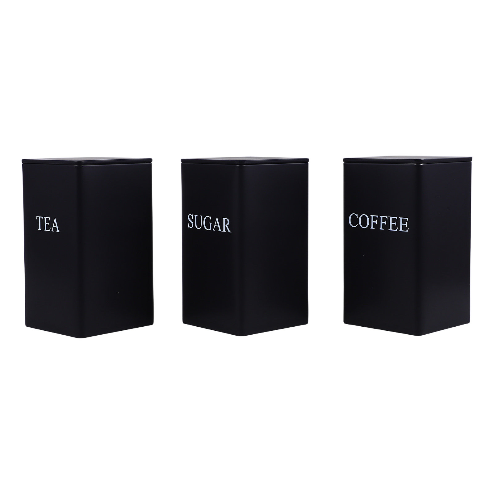 3Pcs Kitchen Storage Canisters - Coffee Tea And Sugar Set recension och pris