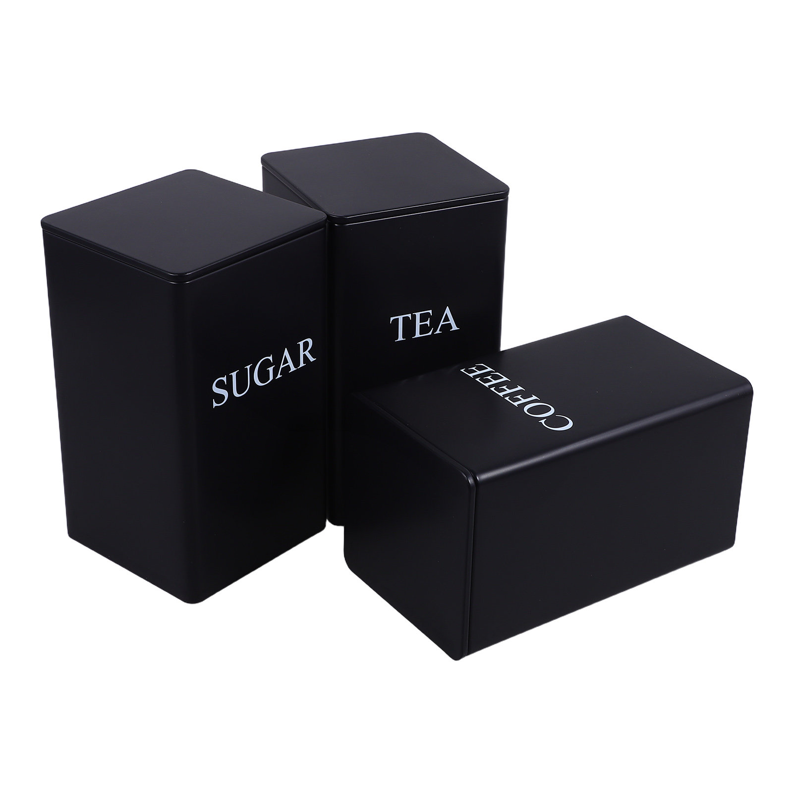 3Pcs Kitchen Storage Canisters - Coffee Tea And Sugar Set recension och pris