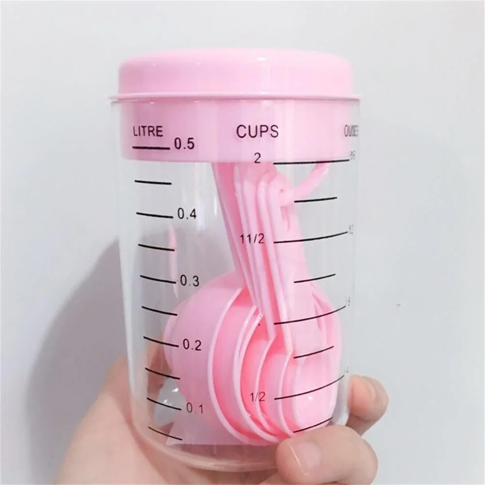 7 Pieces / Set Plastic Measuri - Coffee Tea And Sugar Set recension och pris