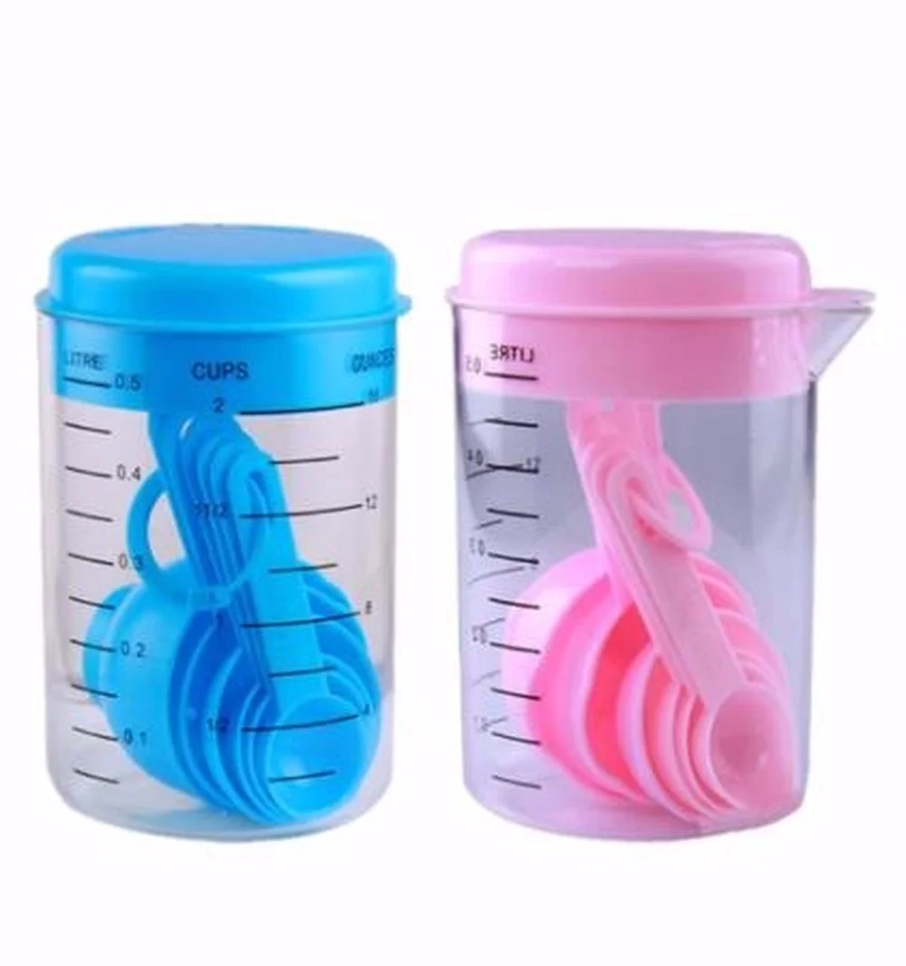 7 Pieces / Set Plastic Measuri - Coffee Tea And Sugar Set recension och pris
