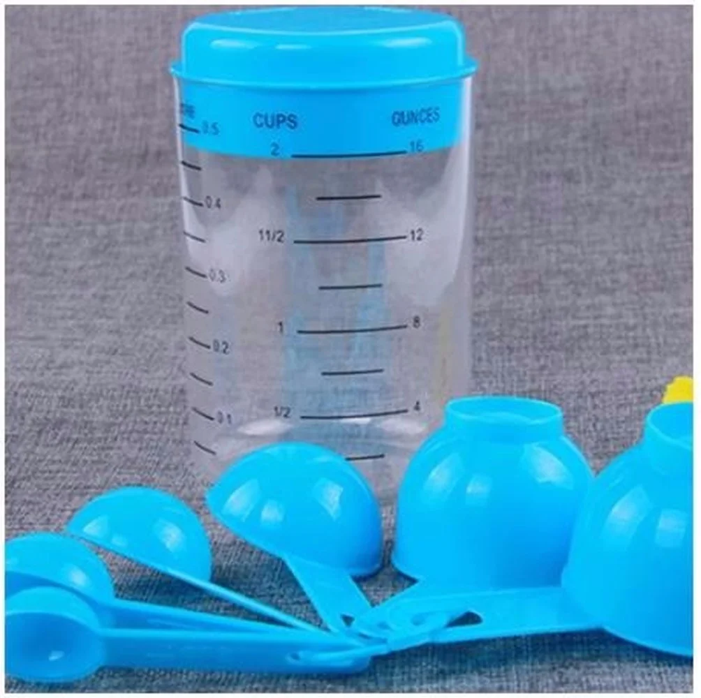 7 Pieces / Set Plastic Measuri - Coffee Tea And Sugar Set recension och pris