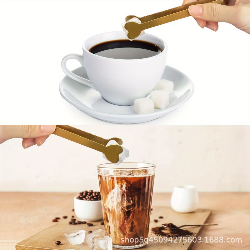 4/6PCS Stainless Steel Heart-S - Coffee Tea And Sugar Set recension och pris