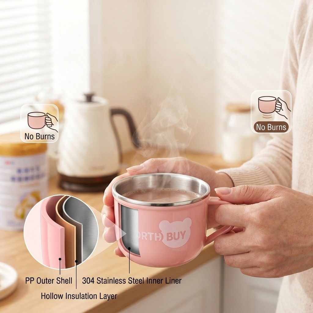 Cute Coffee Mug 304 Stainless  - Xbloom Coffee Tea recension och pris
