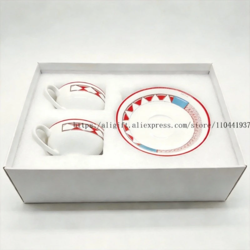 Bone China Family High-End Bon - Coffee Tea And Sugar Set recension och pris