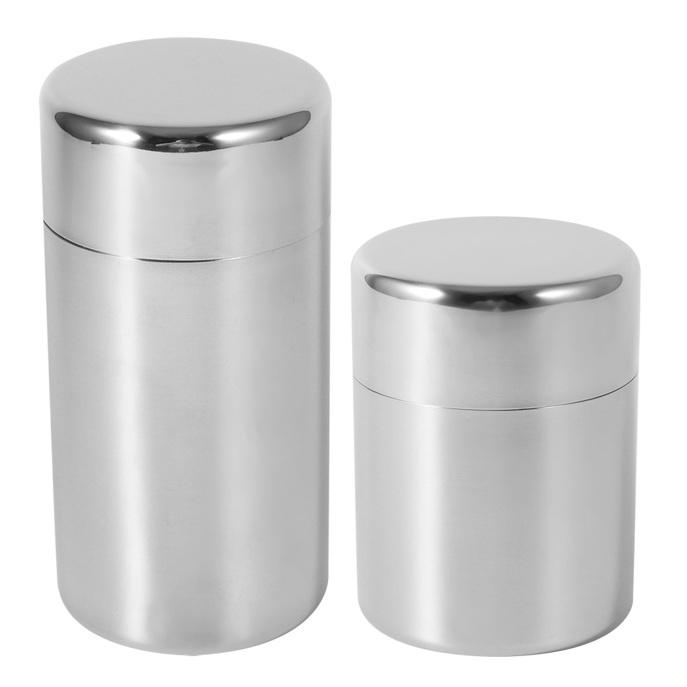 Stainless Steel Tea Leaf Tins  - Coffee Tea Sugar recension och pris