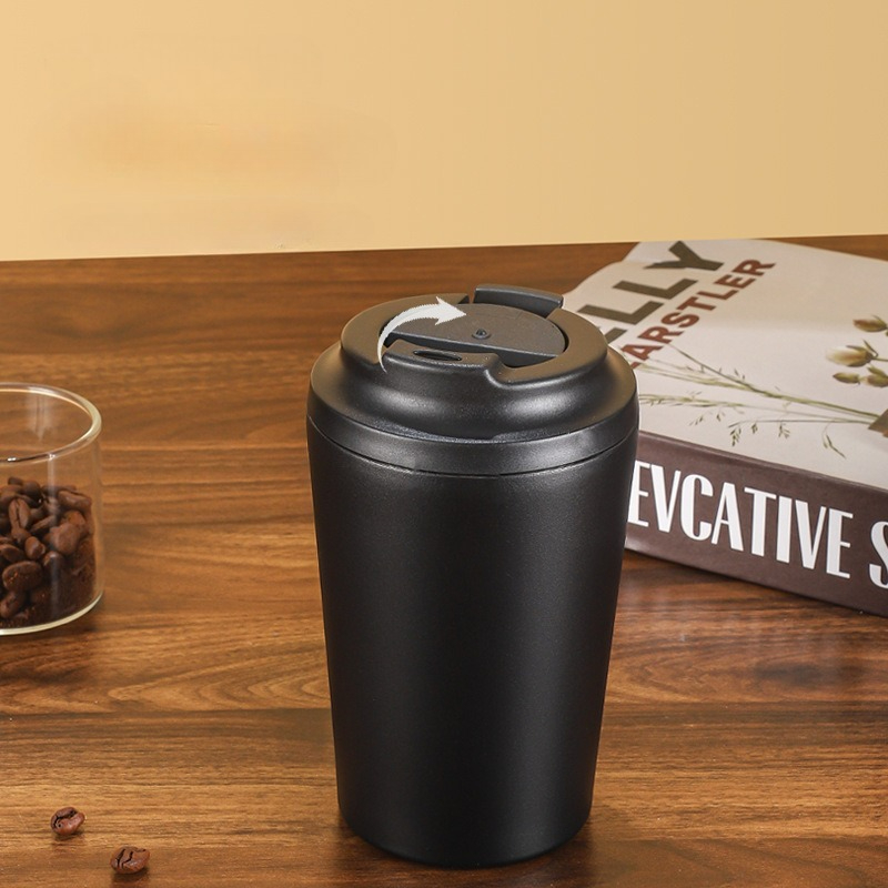 Stainless steel vacuum thermos - Coffee Tea Name recension och pris