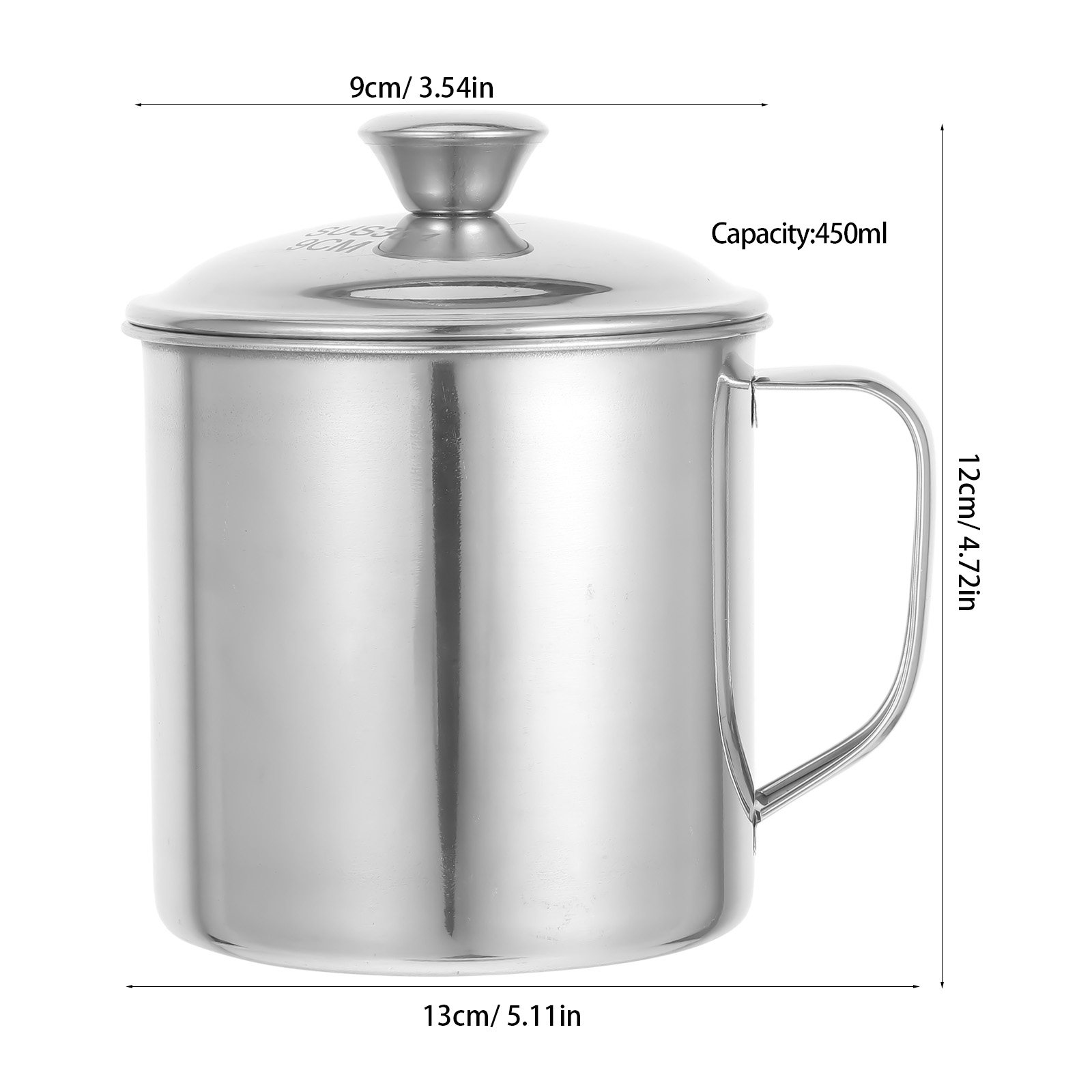 Stainless Steel Cup With Lid R - Coffee Tea & Espresso Appliances recension och pris
