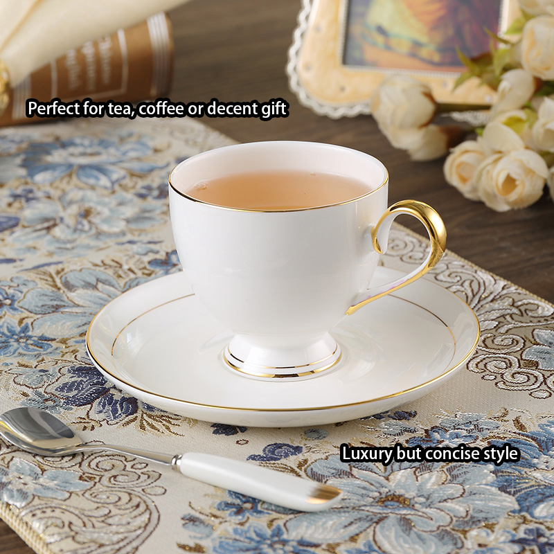Grace Bone China Coffee Set Wh - Coffee Tea Sugar recension och pris