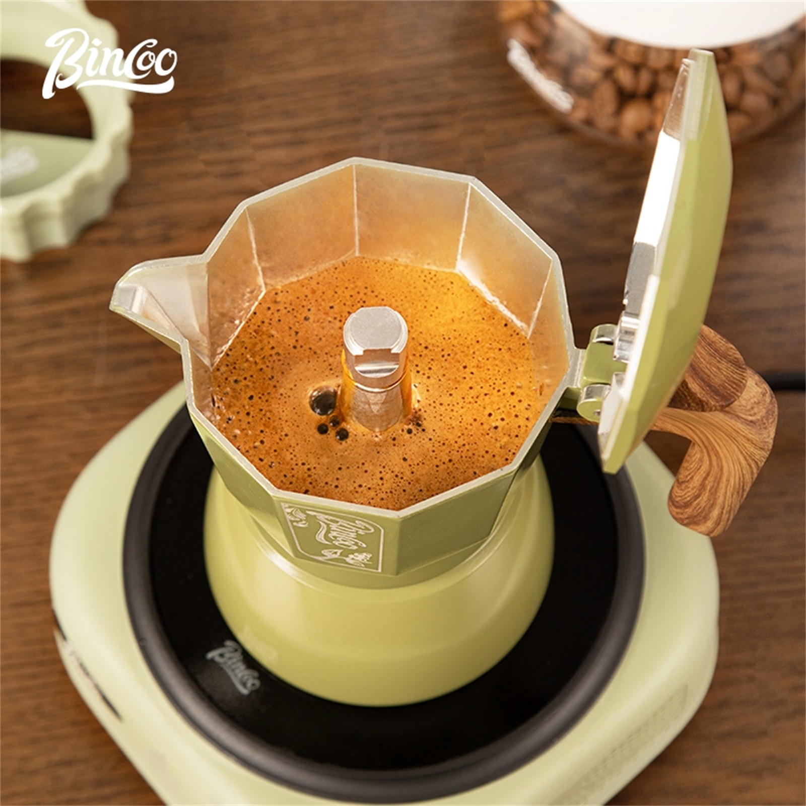 Bincoo Premium Moka Pot Set 6  - Moka Pot Stove recension och pris