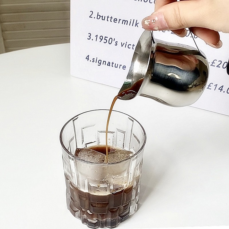 2/3/5/7oz Coffee Milk Frothing - Barista Milk Jug recension och pris