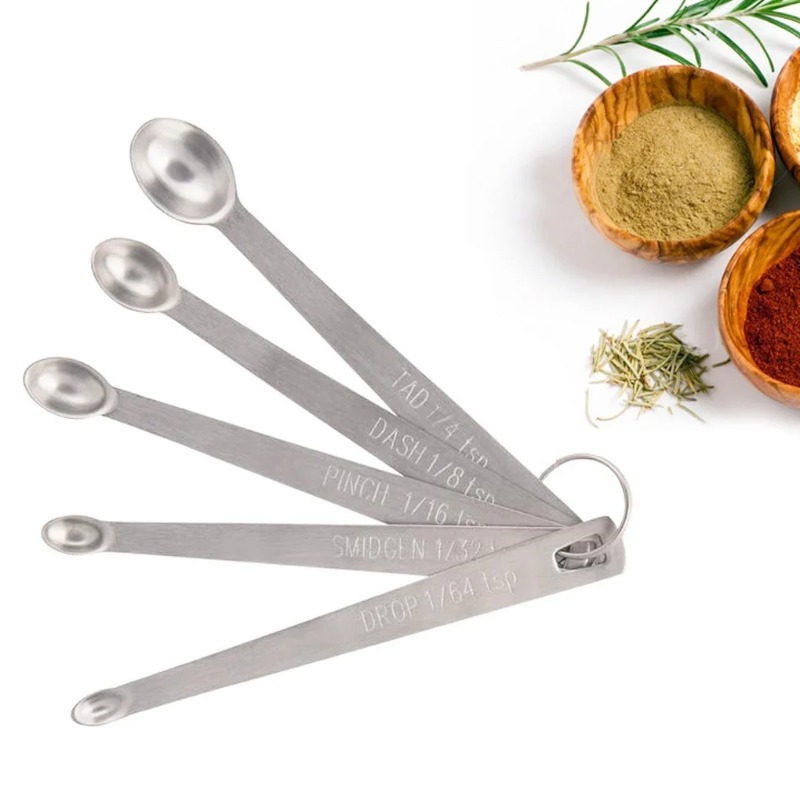 5pcs/Set Small Measuring Spoon - Coffee Tea And Sugar Set recension och pris