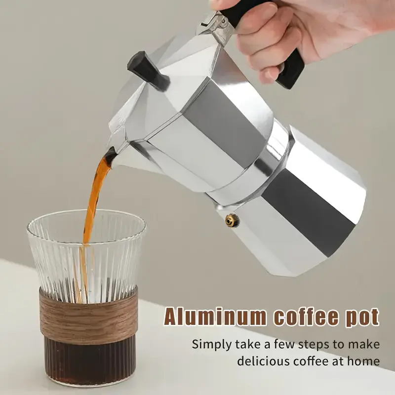 Classic Aluminum Moka Pot 50-3 - Moka Pot Stove recension och pris