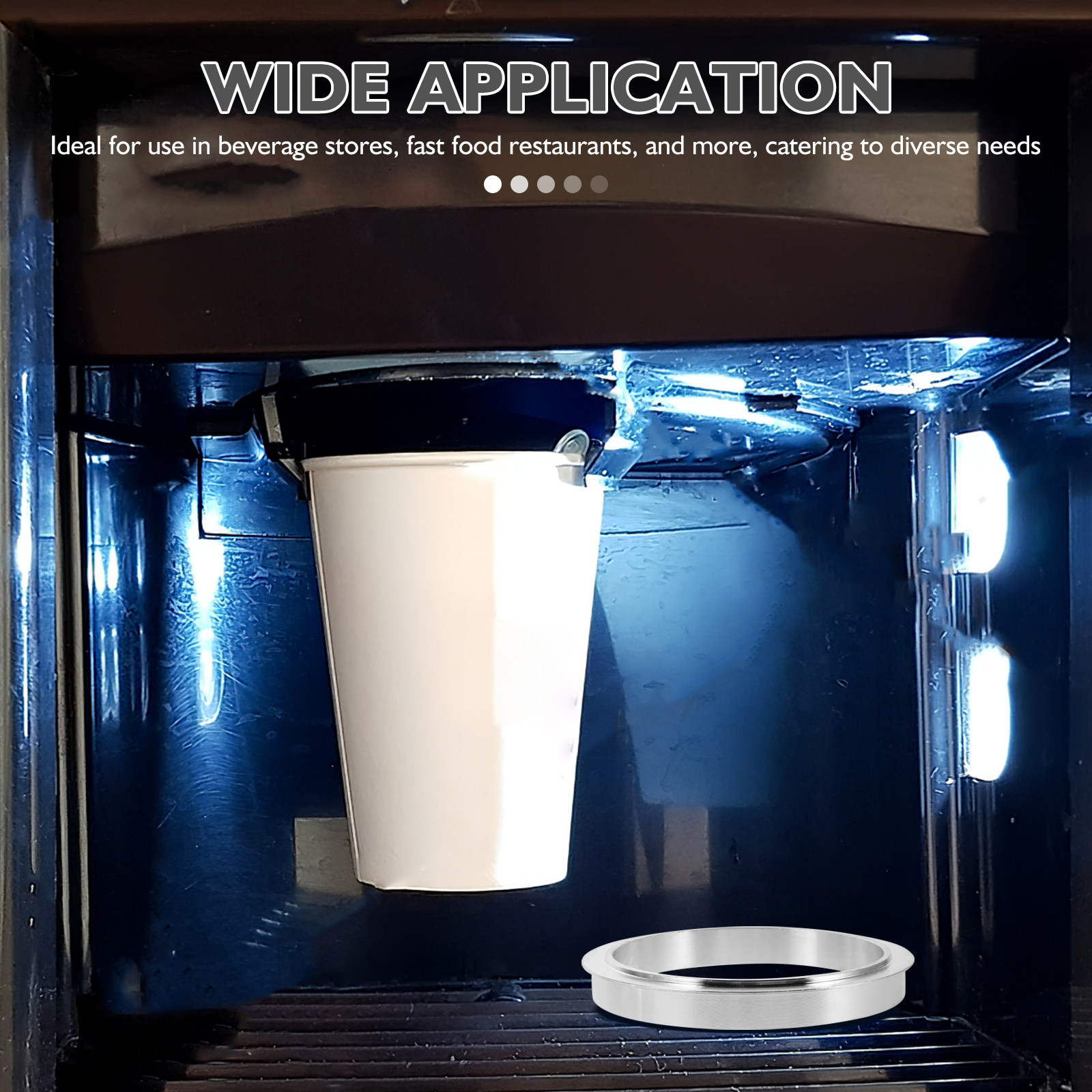 2Pcs Aluminum Sealing Machine  - Coffee Tea With Milk recension och pris