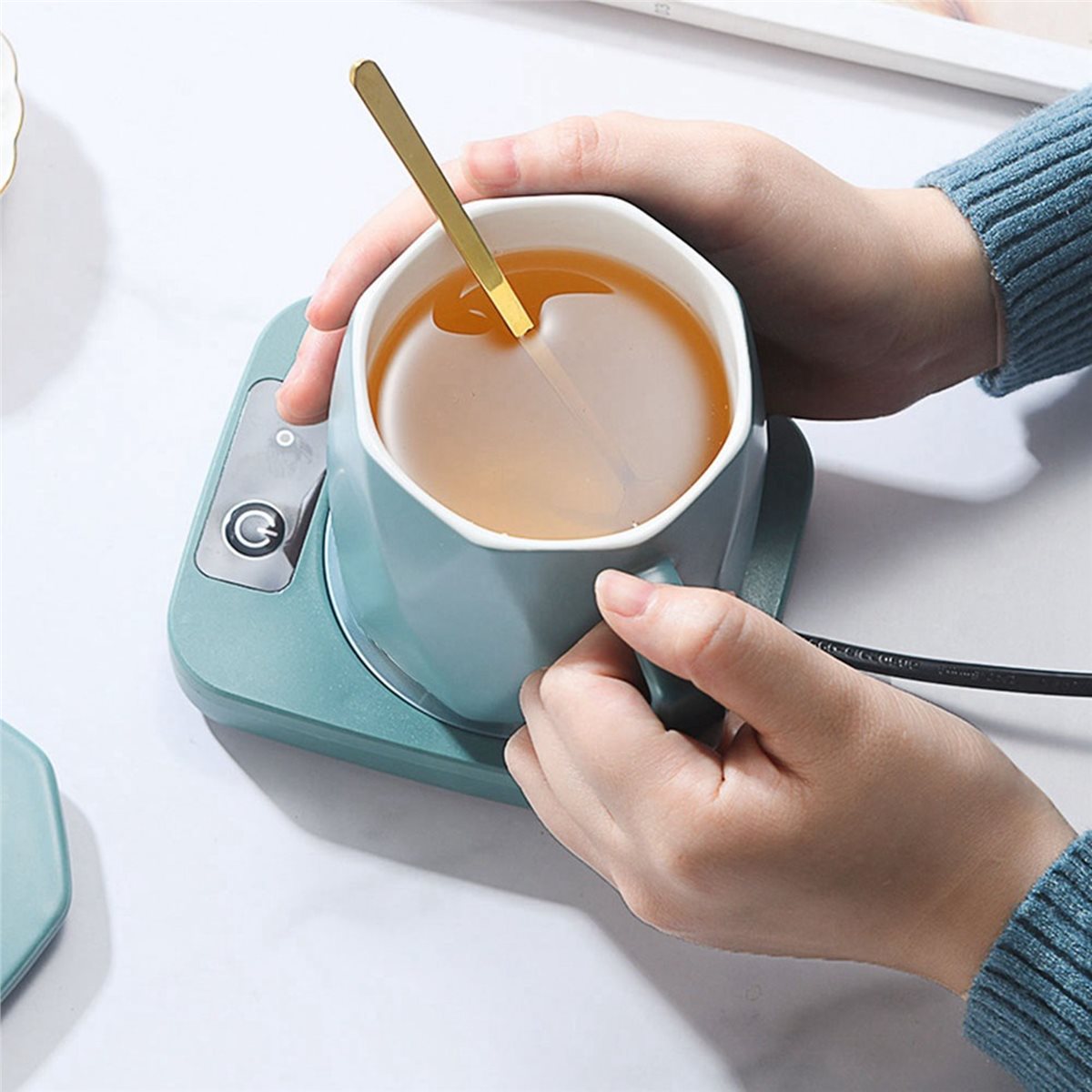 [Promotions]Mug Heater Coffee  - Coffee Tea With Milk recension och pris