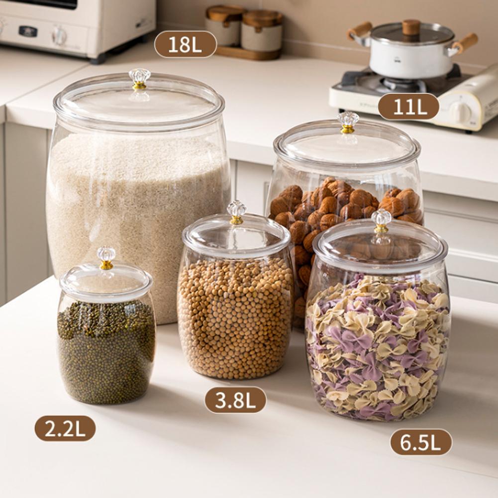 Large Transparent Plastic Seal - Coffee Tea Sugar recension och pris