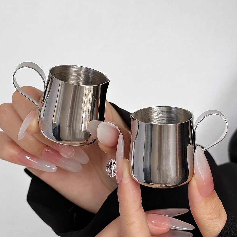 Stainless Steel Milk Frothing  - Barista Milk Jug recension och pris