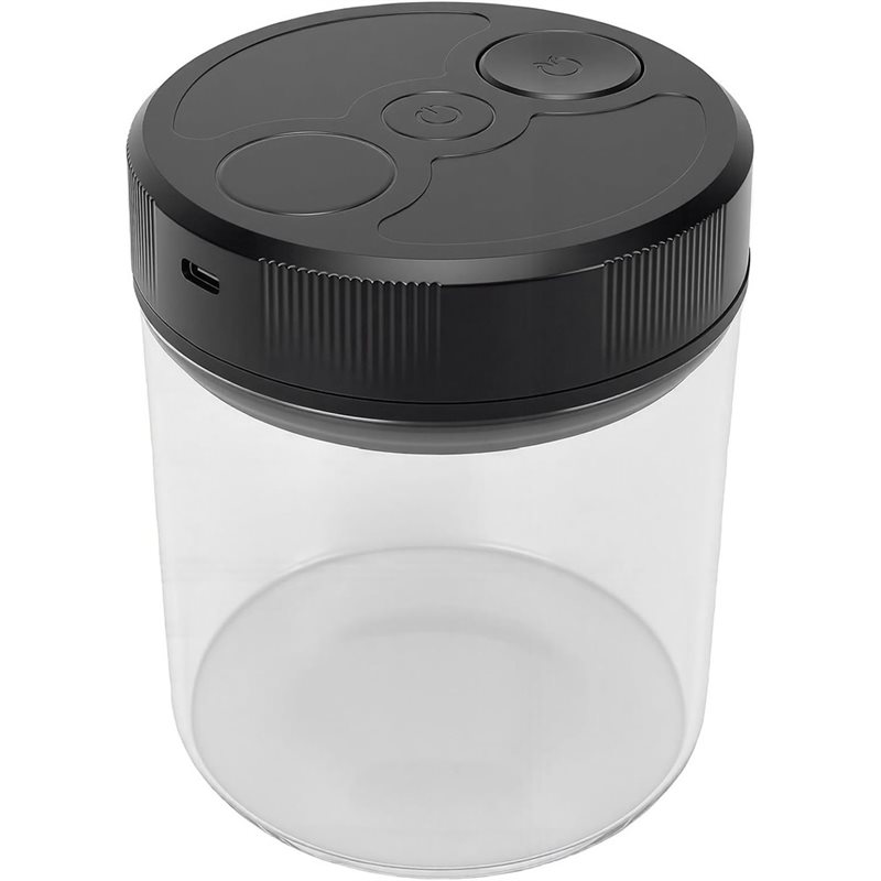 Automatic Vacuum Coffee Canist - Coffee Tea Sugar recension och pris