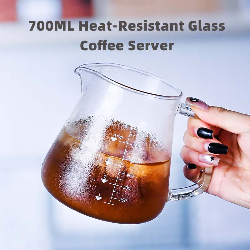 New High Borosilicate 700ml  G - Coffee Tea And Sugar Set recension och pris