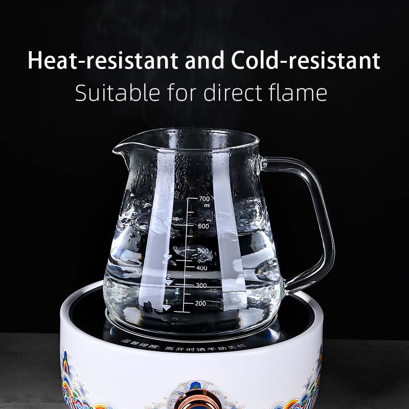 New High Borosilicate 700ml  G - Coffee Tea And Sugar Set recension och pris