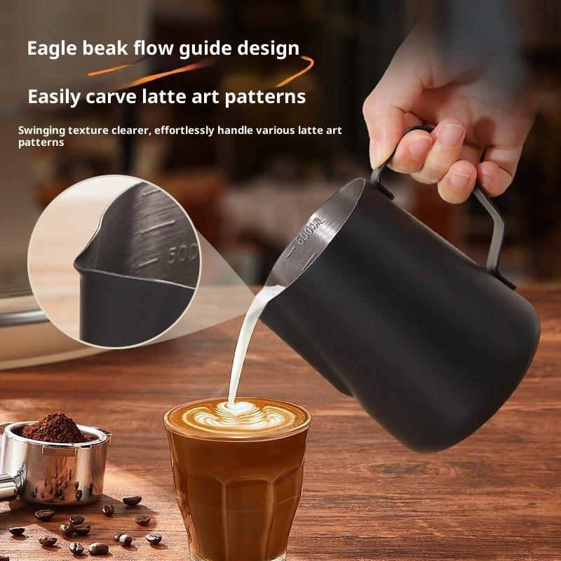 350/600ML Coffee Milk Frothing - Barista Milk Jug recension och pris