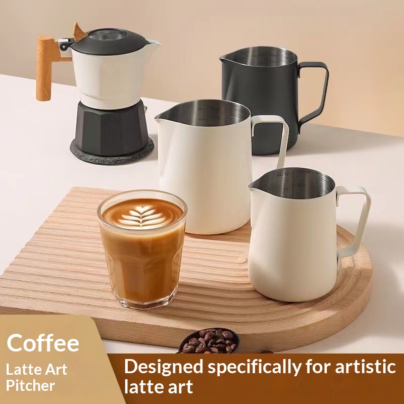 Coffee Milk Frothing Pitcher J - Barista Milk Jug recension och pris