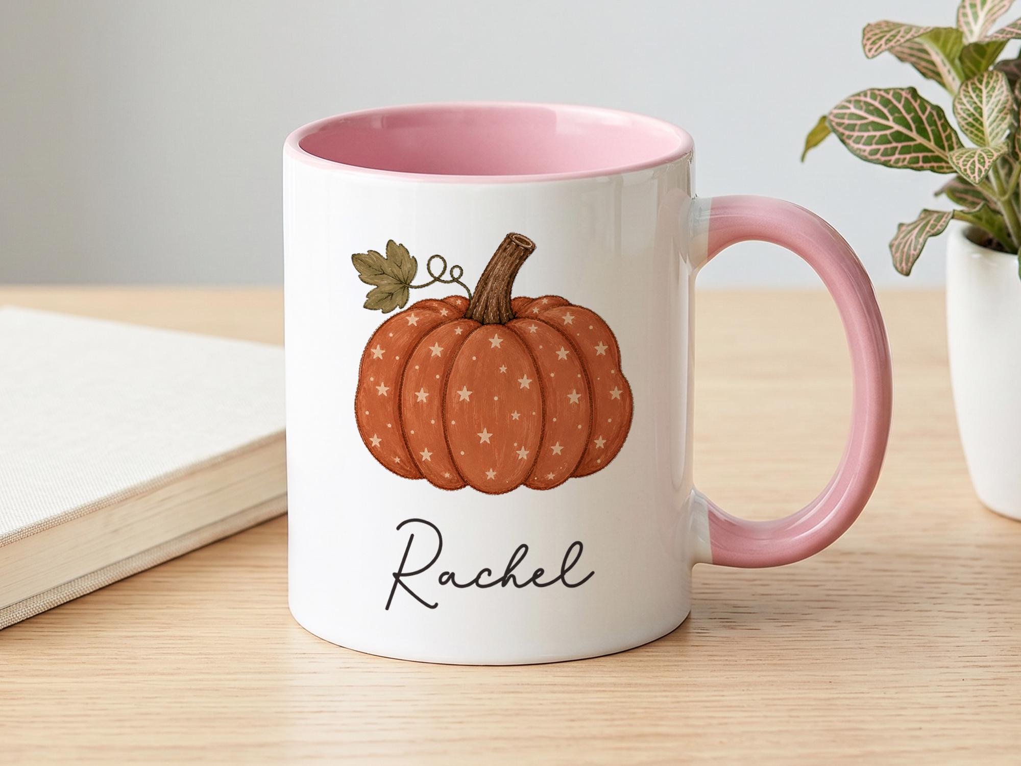 Personalized Pumpkin Mug, Cust - Coffee Tea Name recension och pris