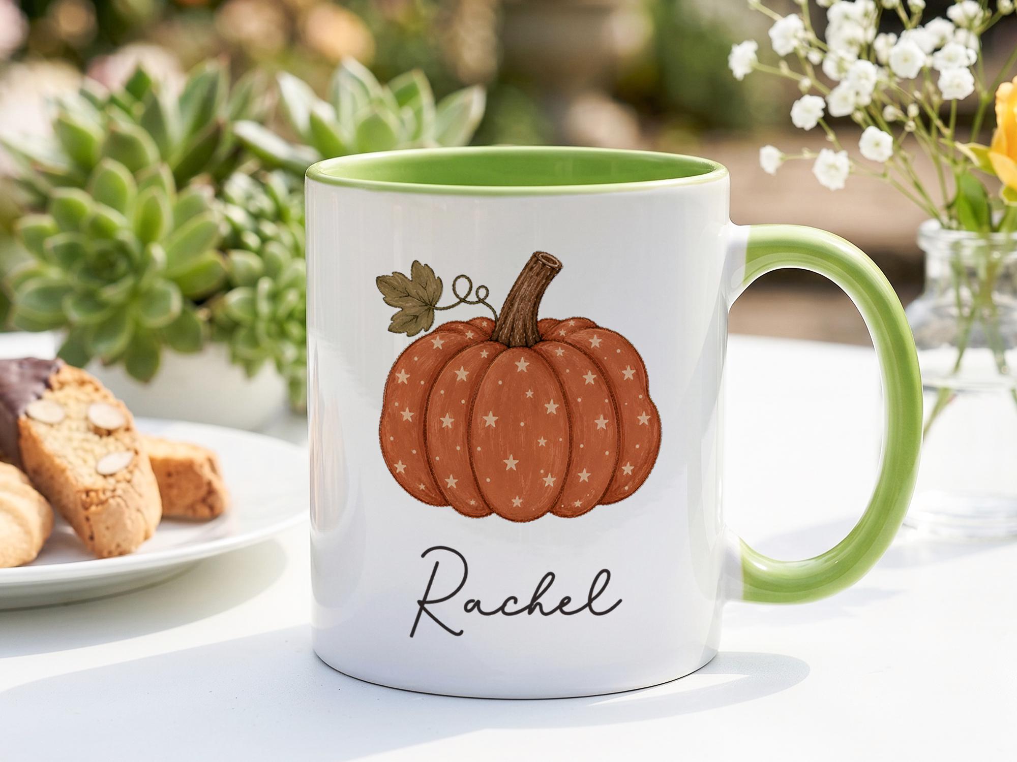 Personalized Pumpkin Mug, Cust - Coffee Tea Name recension och pris