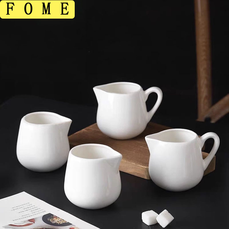 FOME Mini Ceramic Milk Jug Wit - Barista Milk Jug recension och pris
