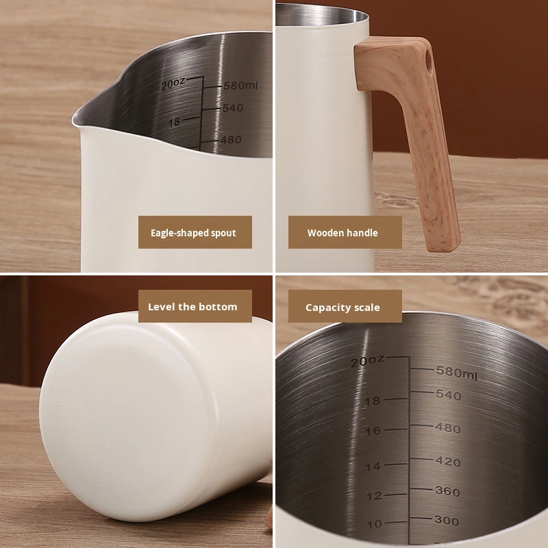 Coffee Milk Frothing Pitcher J - Barista Milk Jug recension och pris