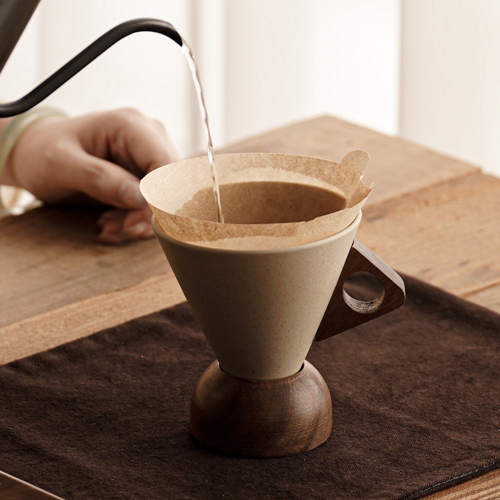 Coarse Ceramic Triangular Cone - Xbloom Coffee Tea recension och pris