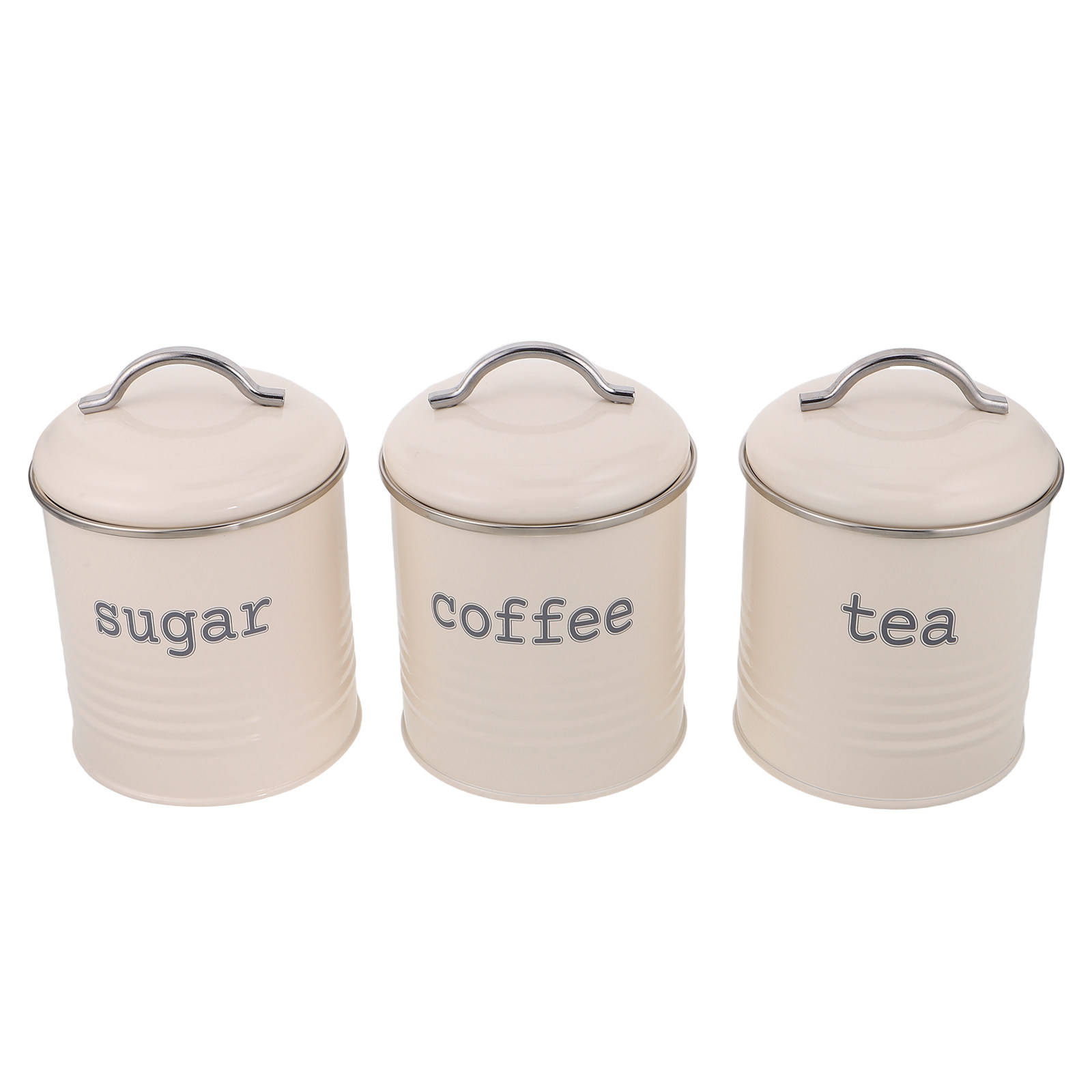 3Pcs Sealed Coffee Bean Contai - Coffee Tea Sugar recension och pris