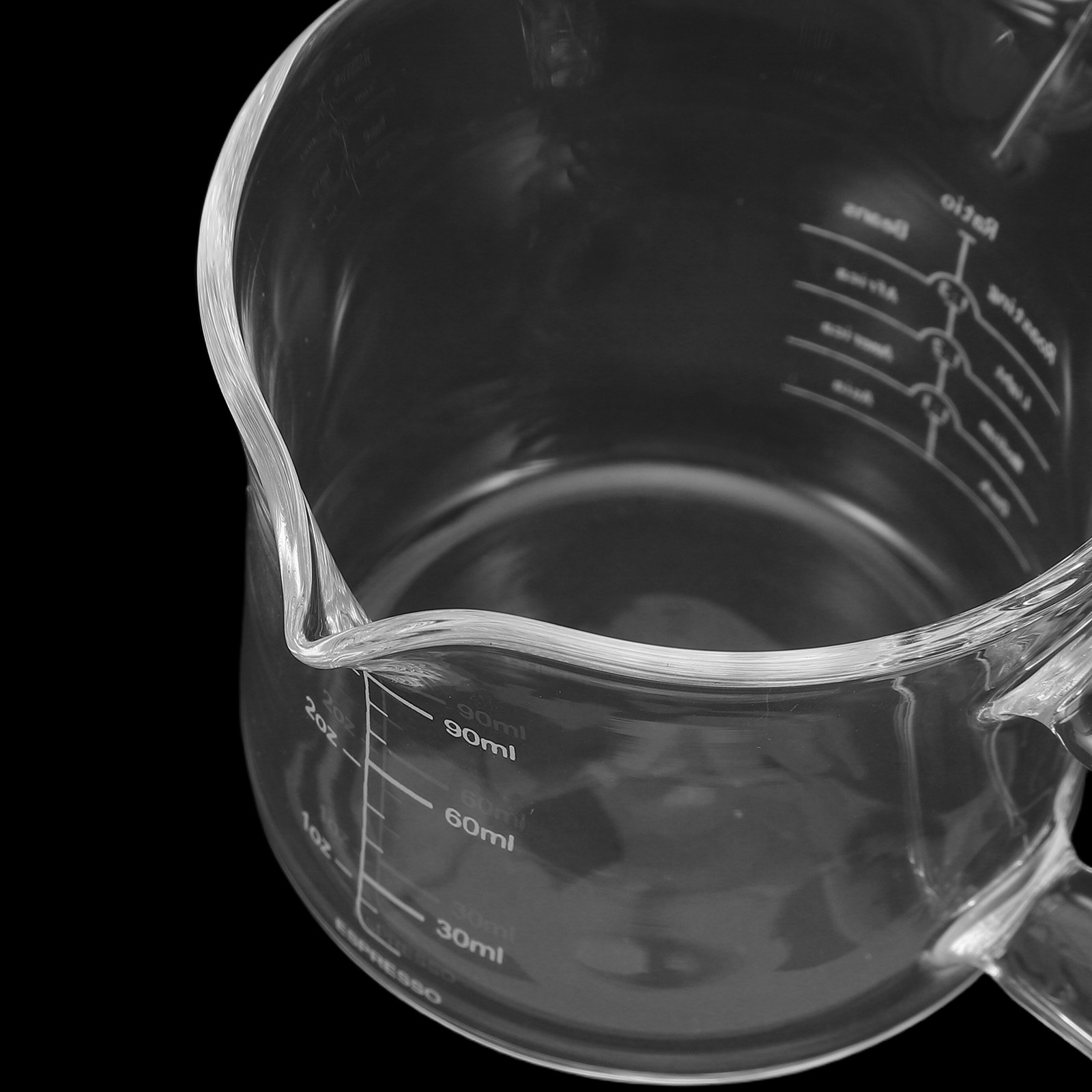 Double Spout Glass Measuring C - Coffee Tea With Milk recension och pris