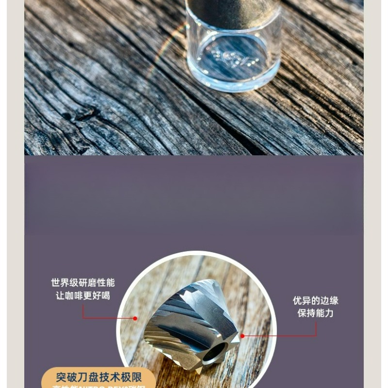 Commander C40 Manual Coffee Gr - Burr Hand Grinder recension och pris