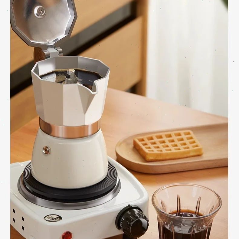 Round-bottomed Moka Pot Single - Moka Pot Stove recension och pris