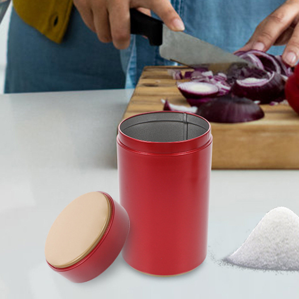 6Pcs Tinplate Tea Tin Canister - Coffee Tea Sugar recension och pris